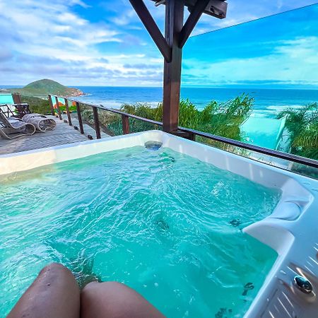 Pousada Descanso Do Rei - Vista Para O Mar & Melhor Localizacao Da Praia Do Rosa Ngoại thất bức ảnh